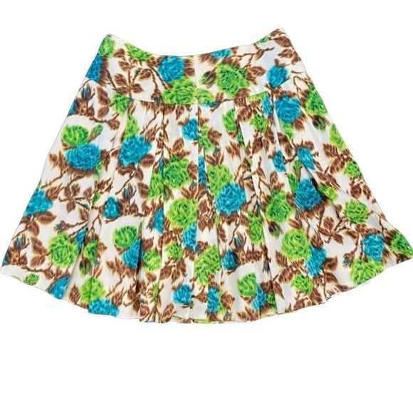 Milly of New York pleated floral skirt size 4 - Picture 1 of 4